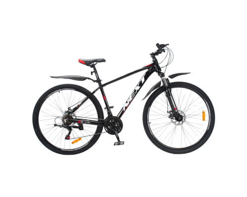 Велосипед Crossbike Next 2025 29" 18" Чорний-Червоний