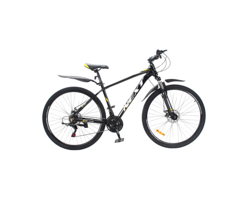 Велосипед Crossbike Next 2025 29" 18" Чорний-Жовтий