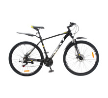 Велосипед Crossbike Next 2025 29" 20" Чорний-Жовтий