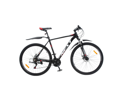 Велосипед Crossbike Next 2025 29" 22" Чорний-Червоний