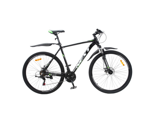 Велосипед Crossbike Next 2025 29" 22" Чорний-Зелений