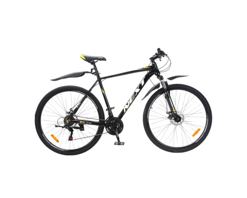 Велосипед Crossbike Next 2025 29" 22" Чорний-Жовтий