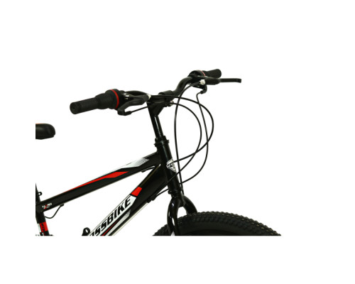 Велосипед CROSSBIKE Spark D 24" 11" Чорний-Червоний
