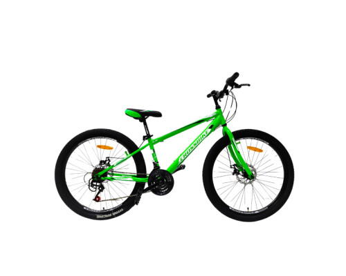 Велосипед CROSSBIKE Spark D-Al 24" 11" Зелений