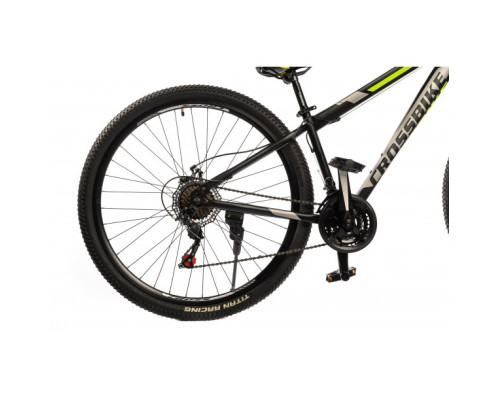 Велосипед CrossBike Storm 2024 29" 17" Чорний-Жовтий