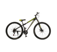 Велосипед CrossBike Storm 2024 29" 19.5" Чорний-Жовтий
