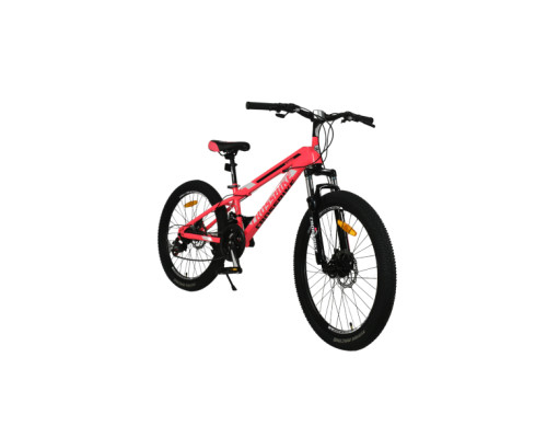 Велосипед CrossBike STORM 24" 13" Рожевий