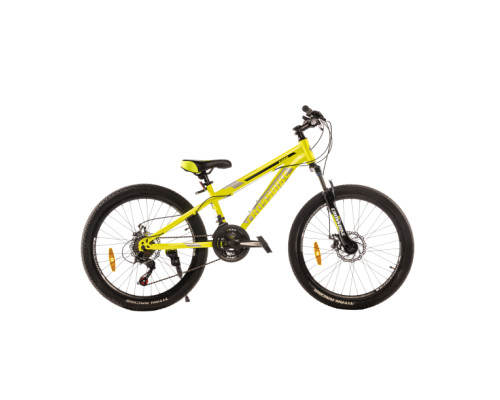 Велосипед CrossBike STORM 24" 13" Жовтий