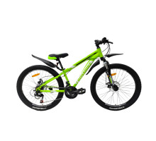 Велосипед CrossBike STORM 26" 13" Зелений