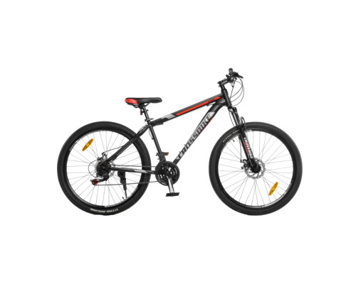 Велосипед CrossBike Storm 27"17" Чорний-Червоний