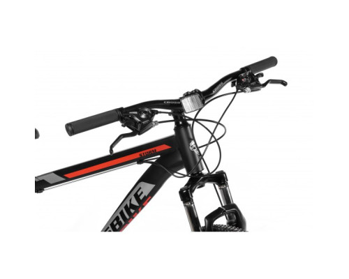 Велосипед CrossBike Storm 27"17" Чорний-Червоний