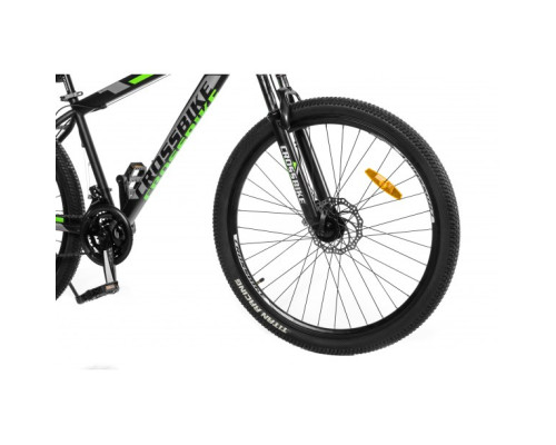 Велосипед CrossBike Storm 27"17" Чорний-Зелений