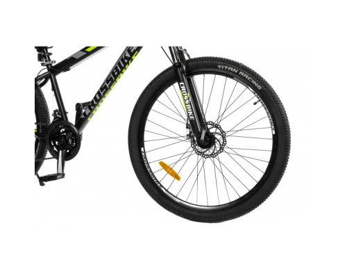 Велосипед CrossBike Storm 27"17" Чорний-Жовтий
