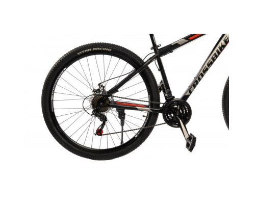 Велосипед CrossBike Storm 29"17" Чорний-Червоний