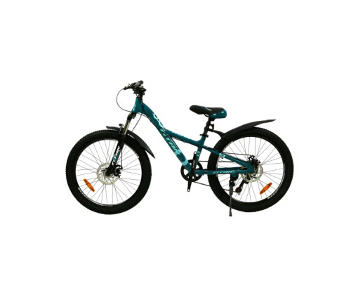Велосипед Titan Calypso 24" 11" Темно зелений-Блакитний