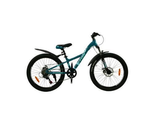 Велосипед Titan Calypso 24" 11" Темно зелений-Блакитний
