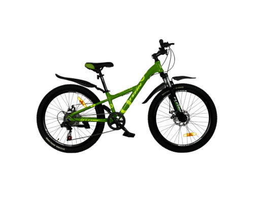 Велосипед Titan CALYPSO 24"11" Зелений-Жовтий