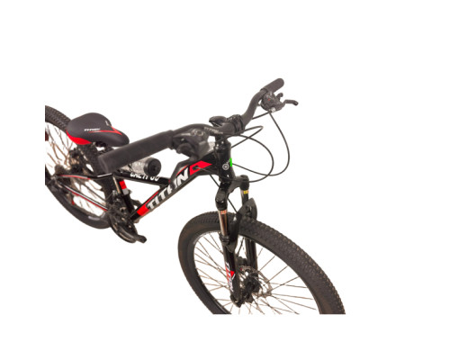 Велосипед Titan CALYPSO 26" 13" Чорний-Червоний