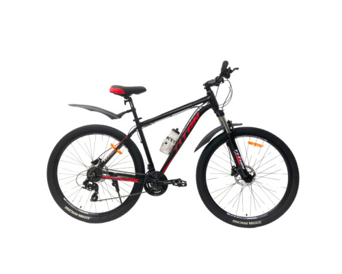 Велосипед Titan Urban 29" 19" Чорний-Червоний