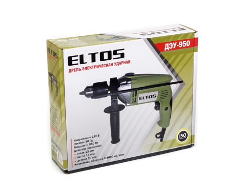 Дрель ударная Eltos ДЭУ-950