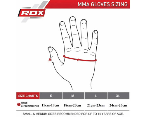 Перчатки ММА RDX X7 XL