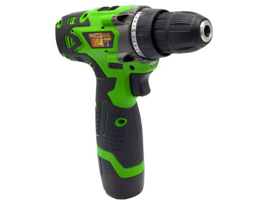 Шуруповерт акумуляторний PRO-CRAFT Industrial РА-12 Li (Металлический корпус редуктора, медная обмотка) (black)