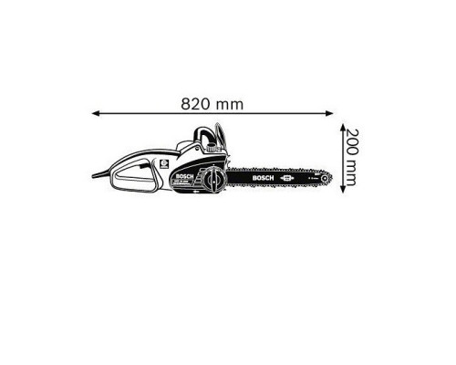 Цепная электропила BOSCH GKE 40 BCE (0601597703)
