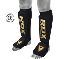 Накладки на ноги, захист гомілки RDX Soft Black L