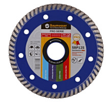 Круг алмазний відрізний 1A1R Turbo 125x2,2x8x22,23 Baumesser Stahlbeton PRO