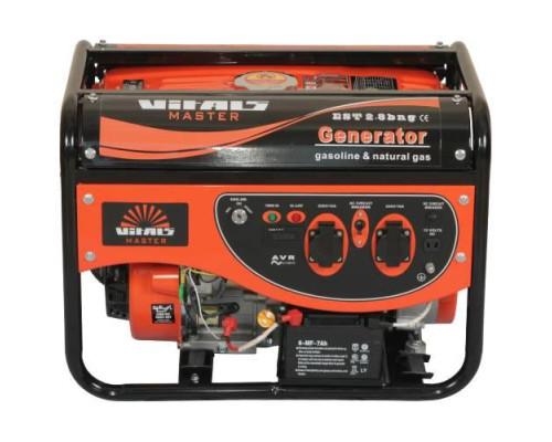 Генератор газ/бензин Vitals Master EST 2.8bng