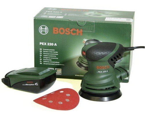 Эксцентриковая шлифмашина BOSCH PEX 220 A (0603378020)