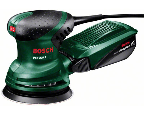 Эксцентриковая шлифмашина BOSCH PEX 220 A (0603378020)