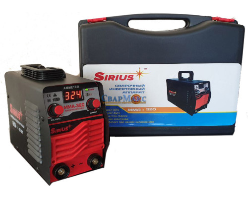 Cварочный инвертор Sirius mma 320 (кейс)