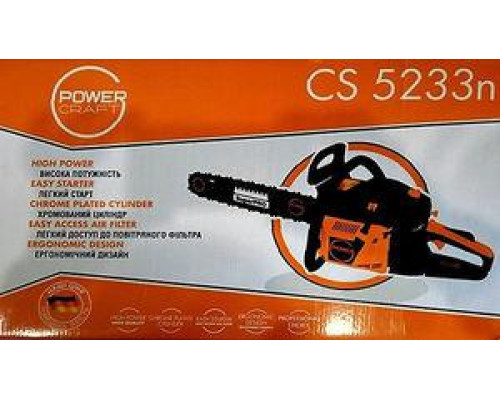 Бензопила PowerСraft CS 5233n