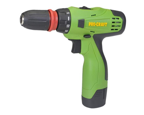 Шурупокрут акумуляторний PRO-CRAFT РА-12 PRO с DFR патроном