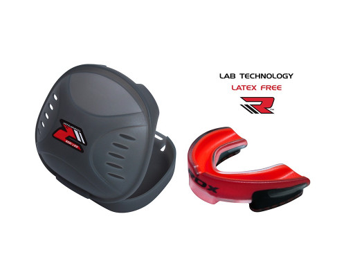 Капа боксерская RDX Gel 3D Elite Red