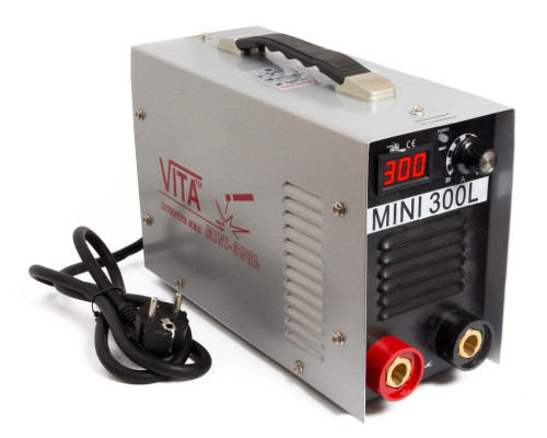 Сварочный инверторный аппарат ММА-300 mini VITA  в металлическом кейсе (SI-0001)