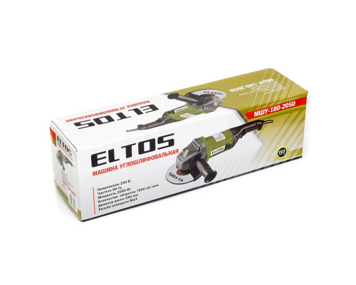 Болгарка Eltos МШУ 180-2050 Плавный пуск