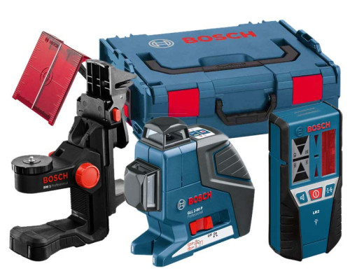 Лазерний нівелір Bosch GLL 2-80 P + BM 1 + LR 2