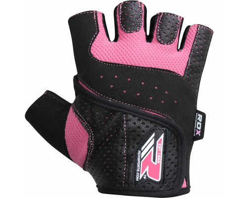 Перчатки для фитнеса женские RDX Pink S