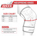 Наколенник спортивный неопреновый RDX L/XL (1 шт)