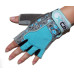 Перчатки для фитнеса женские RDX Blue L