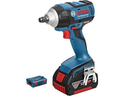 Аккумуляторный ударный гайковерт BBosch GDS 18 V-EC 250 L-Boxx