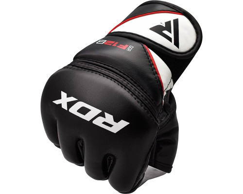 Перчатки ММА RDX Rex Leather Black L