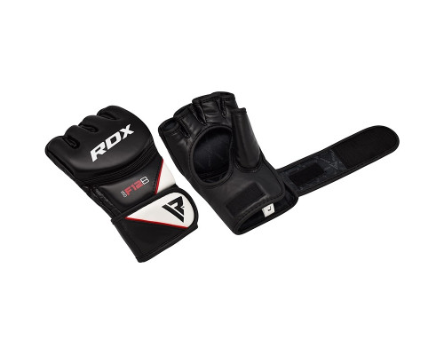 Перчатки ММА RDX Rex Leather Black L