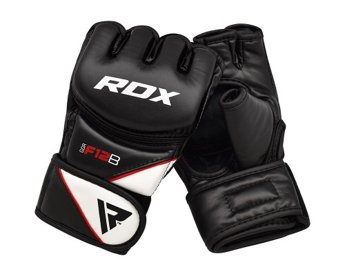 Перчатки ММА RDX Rex Leather Black L