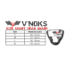 Боксерский шлем V`Noks Aria White XL