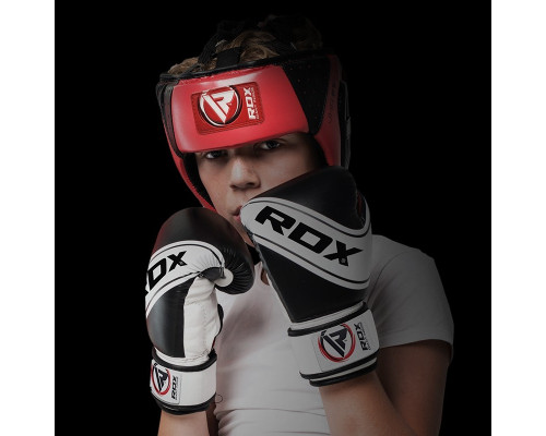 Боксерский шлем детский RDX Red