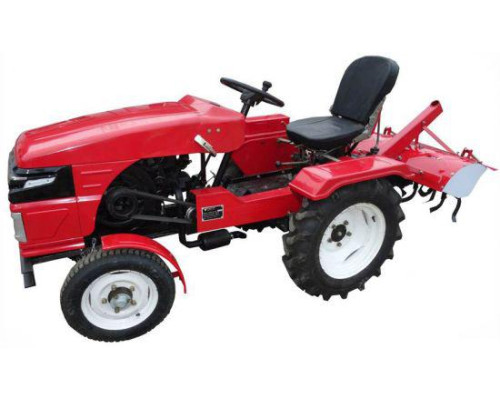 Минитрактор Forte T-121EL-HT  (с новым капотом, плуг, фреза)