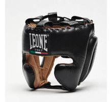 Боксерский шлем Leone Performance Black L